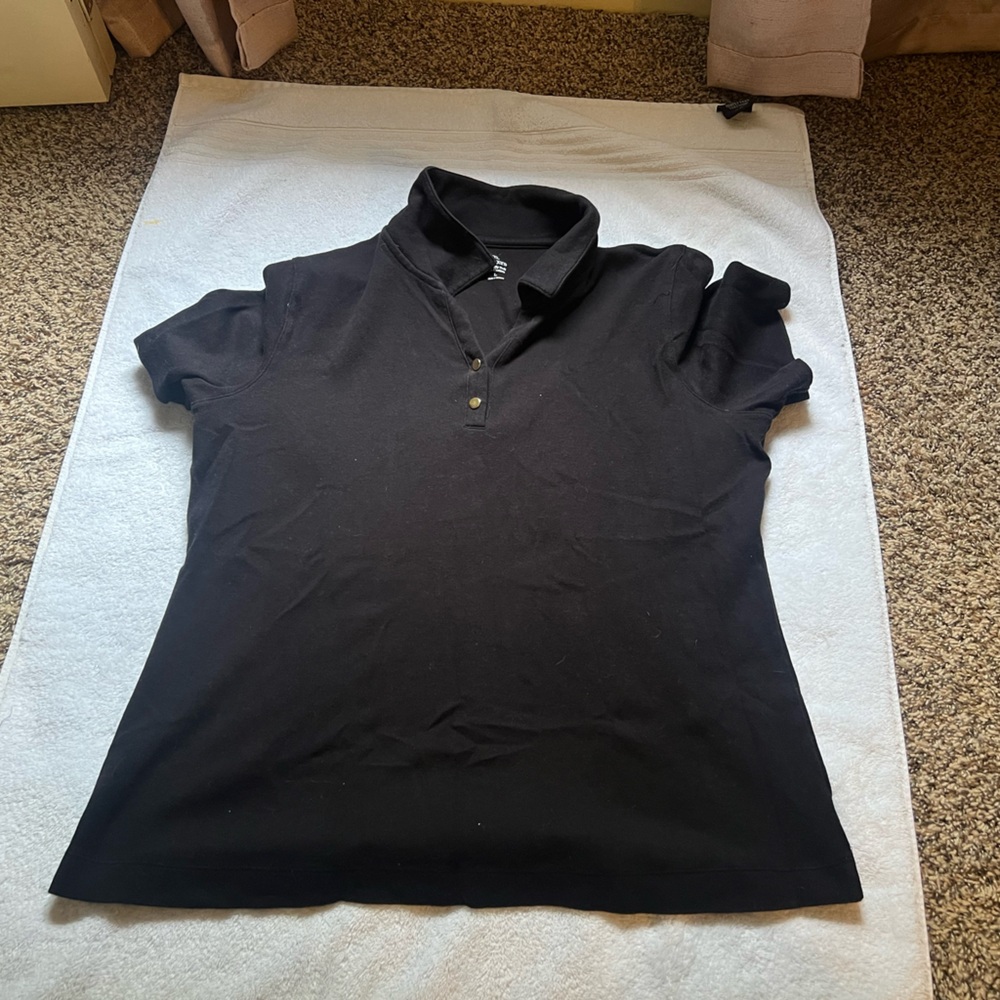 Kim rogers polo black large